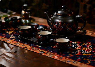 西兰卡普茶具套装