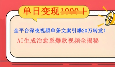 全平台深夜文案新风口:DeepSeek生成百万播放量金句,治愈系内容涨粉速度快4倍-创梦DreamCreation终点站