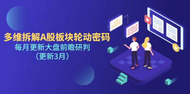 (14213期)多维拆解A股板块轮动密码,每月更新大盘前瞻研判(更新3月)-创梦DreamCreation终点站