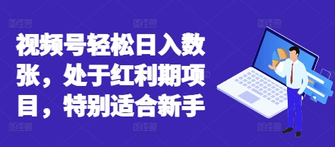 视频号轻松日入数张,处于红利期项目,特别适合新手-创梦DreamCreation终点站
