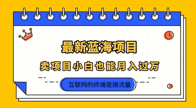 (14289期)2025年最新蓝海项目,卖项目小白也能月入过万-创梦DreamCreation终点站