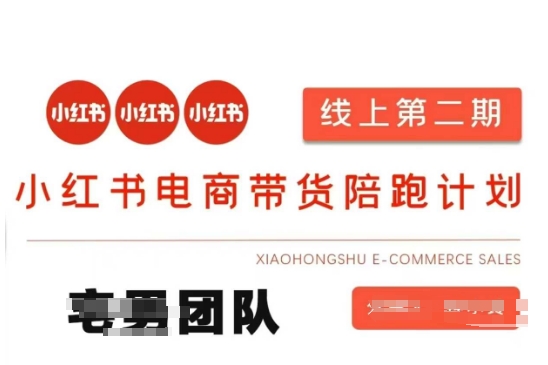 小红书电商带货课2期,月利润20个的小红书电商的有货源,无货源,虚拟产品,付费投流等整套玩法-创梦DreamCreation终点站